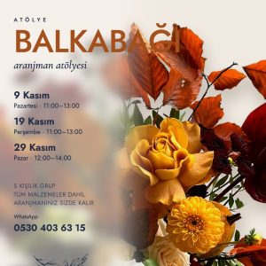 Balkabağı Atölyesi · Sonbahar Aranjmanı