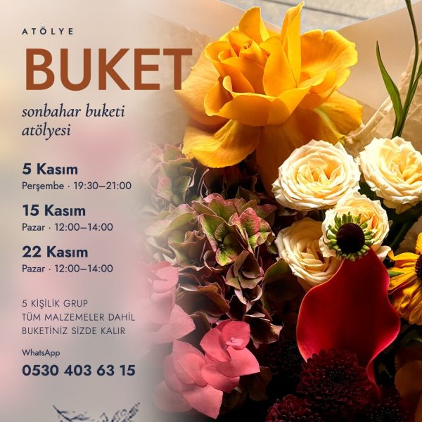 Buket Atölyesi · Sonbahar Buketi